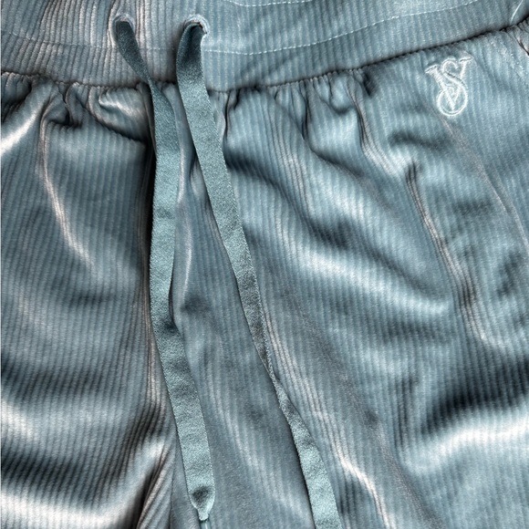 Victoria’s Secret ON POINT Women’s Joggers Velvet Teal Size L - Picture 4 of 6